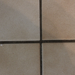 Grout before