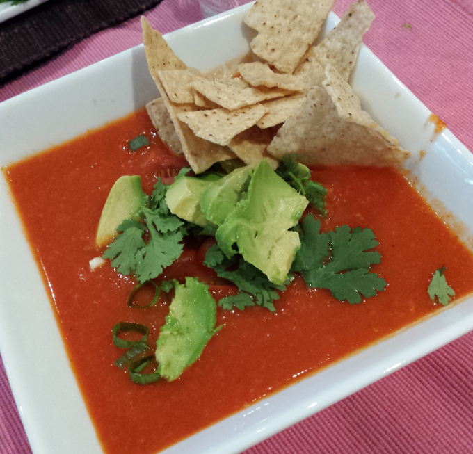 Jamie Oliver's Mexican Tomato Soup
