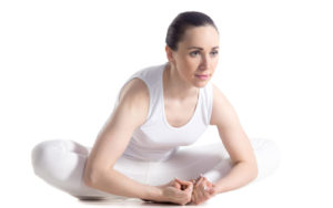 Butterfly Pose to assist with fertility