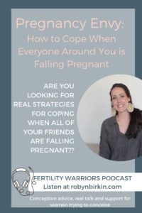 Infertility coping with pregnancy